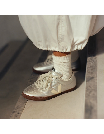 Panenka Leather Silver White  Pierre Bark Sneakers 6