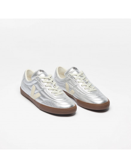 Panenka Leather Silver White  Pierre Bark Sneakers 2