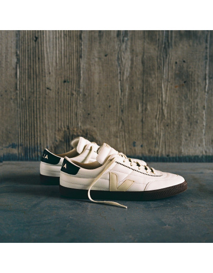 Panenka Leather White Black Bark Sneakers 4
