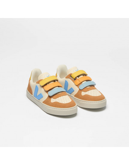 V-10 Leather Cashew Aqua Umber