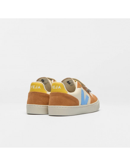 V-10 Leather Cashew Aqua Umber 3