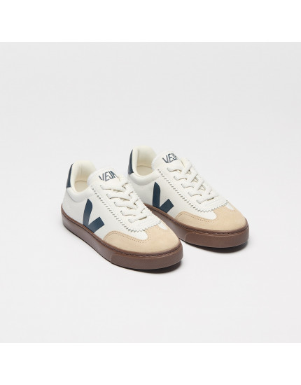 Volley Elastic Laces Leather White Nautico Bark