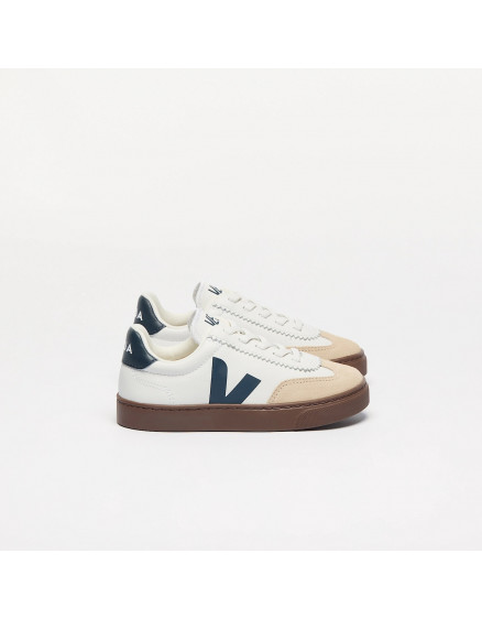 Volley Elastic Laces Leather White Nautico Bark 2