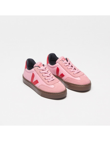 Volley Elastic Laces Leather Guimauve Pekin Bark