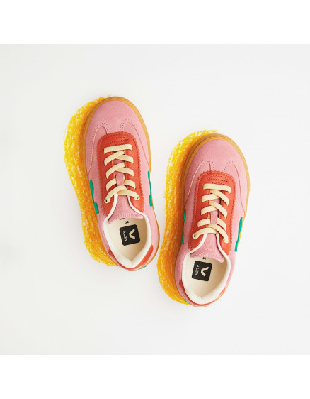 Volley Elastic Laces Suede Veja X Jelly Mallow Mary 4