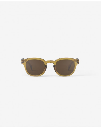 Sunglasses #C Golden Green