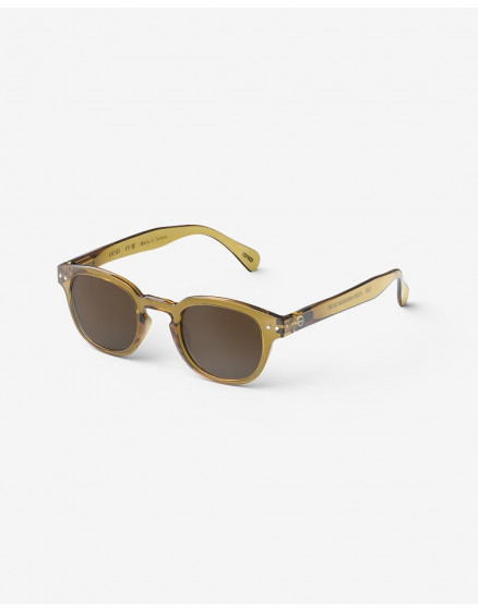 Sunglasses #C Golden Green 2