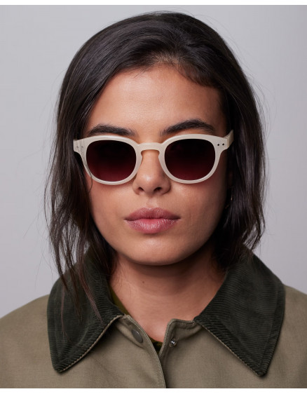 Sunglasses #C Vintage Cream 5