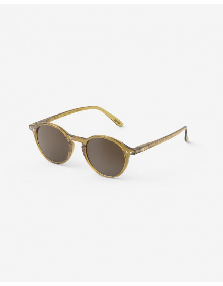 Sunglasses #D Golden Green 2