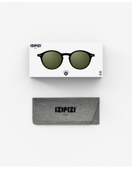 Sunglasses #D Black Polarized 3
