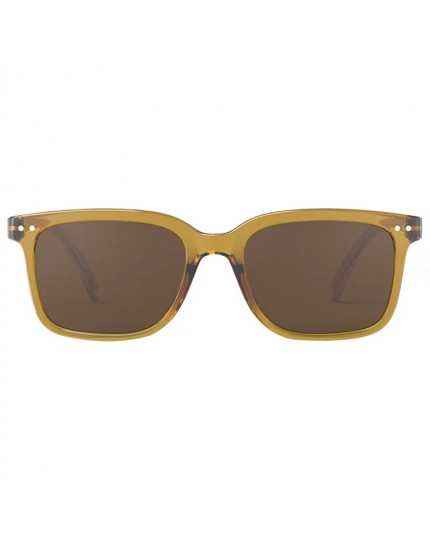 Sunglasses #L Golden Green