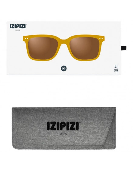 Sunglasses #L Golden Green 3