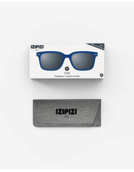 Sunglasses #L Navy Blue 4