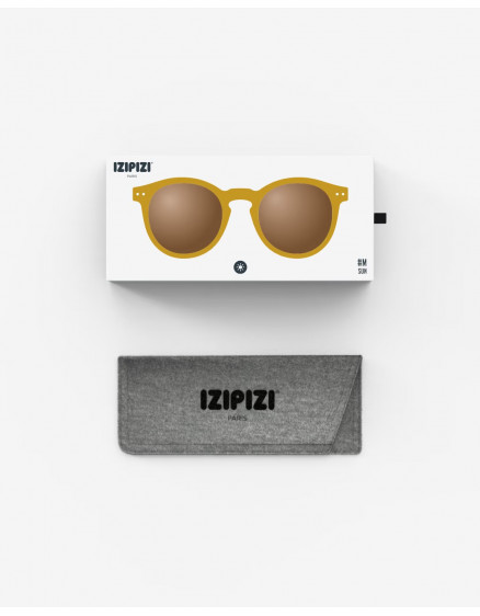 Sunglasses #M Golden Green 3