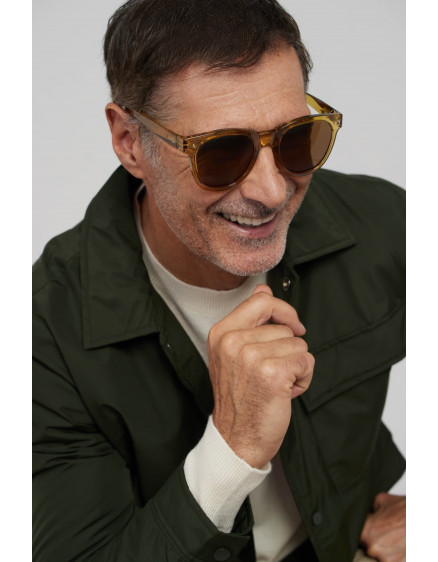 Sunglasses #N Golden Green 4