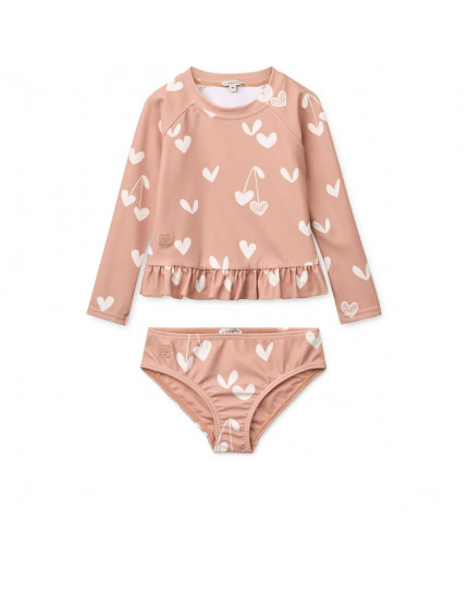 Dagny Swim Set Sweethearts Pale Tuscany