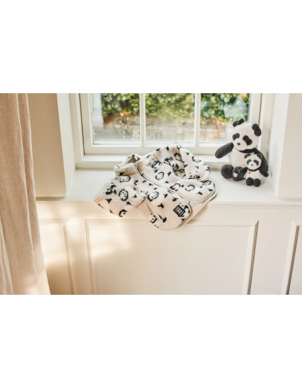 Dania Panda Rattle Sandy Dark Grey 2