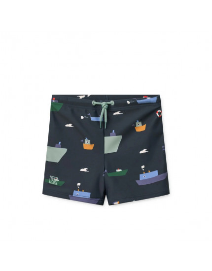 Otto Printed Swim Pants Sailing