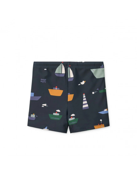 Otto Printed Swim Pants Sailing 2