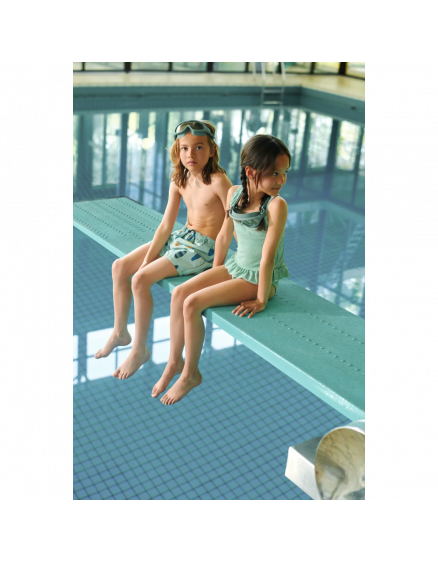 Duke Printed Board Shorts Peppermint 4