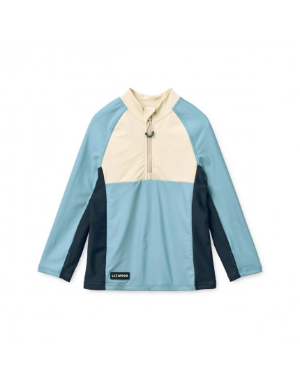 Oluf Swim Tee Beach Blue