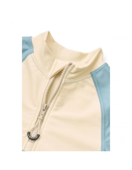 Oluf Swim Tee Beach Blue 3