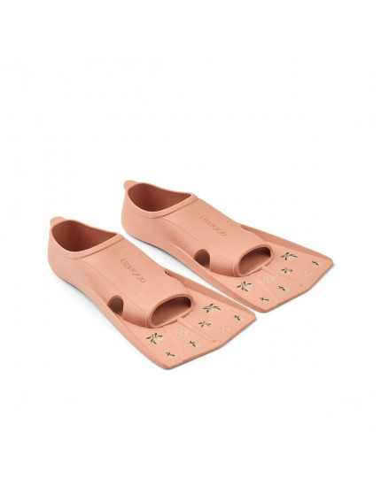 Gustav Printed Swim Fins Peach