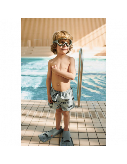 Gustav Printed Swim Fins Sea Peppermint  3