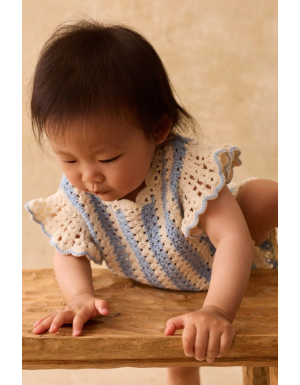 Топ Lyse Blue Stripes 2