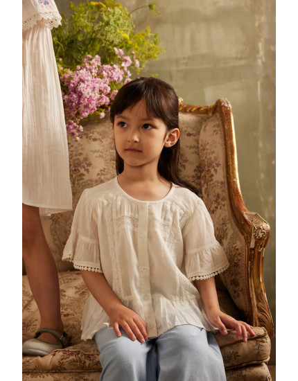 Amalia Blouse Off White