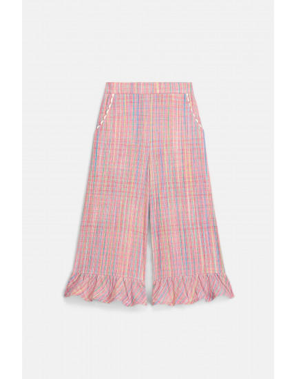 Loukie Pants Pink Pomelo Checks