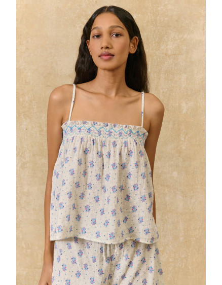 Minala Pyjamas Cream Flower 7