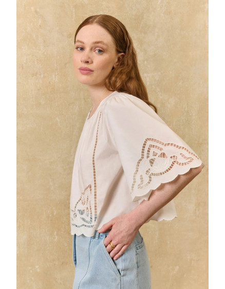 Louvia Blouse Off White 5