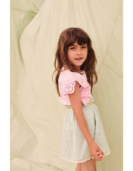 Cephee Skirt Almond Floral