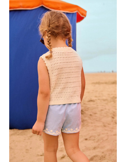 Топ Rynia Crochet Pink 4