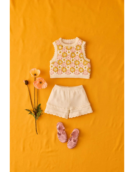 Mekylana Shorts Cream 2