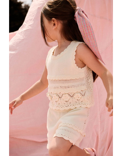 Топ Maelys Knit Cream 3Р