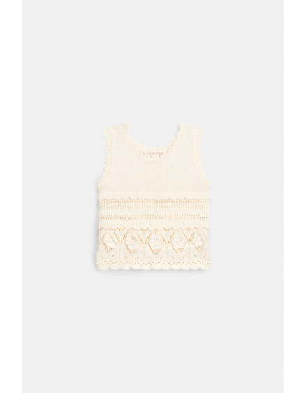 Топ Maelys Knit Cream 2