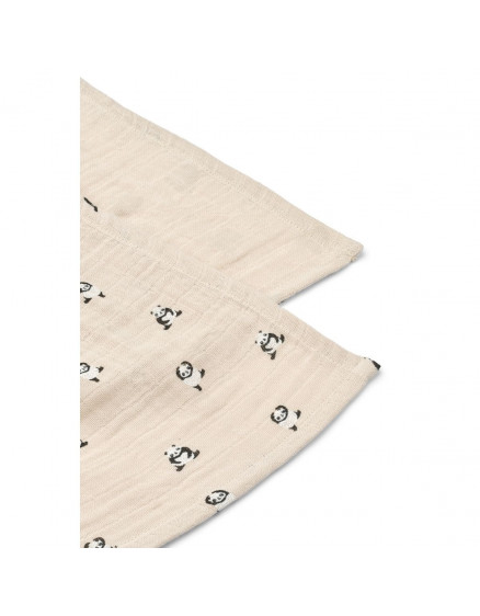 2 х Муслінова пелюшка Lewis Mini Panda 2