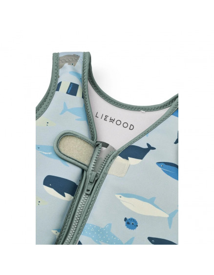 Dove Swim Vest Shark 3
