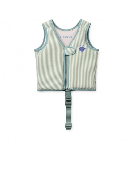 Dove Seersucker Swim Vest Peppermint Sandy 11-15 kg