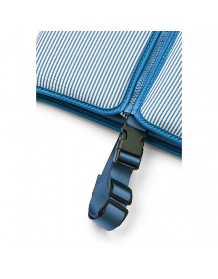 Dove Seersucker Swim Vest Stripe Riverside 2