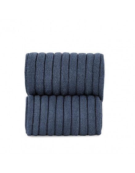 Basic Rib Short Socks Lapis Lazuli 484 2