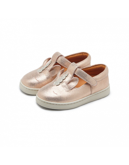 Esterre Shoes Unicorn Powder Metallic Leather 22