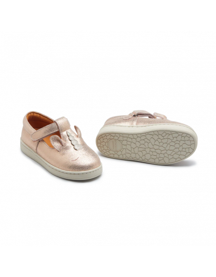 Esterre Shoes Unicorn Powder Metallic Leather 3