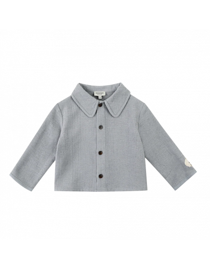 Lukian Shirt Golden Retriever Foggy Blue