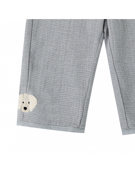 Yuno Trousers Golden Retriever Foggy Blue 3