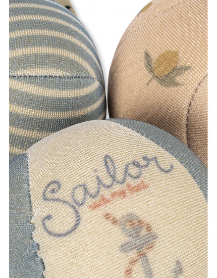 3 Pack Neoprene Beach Ball Lemon 4