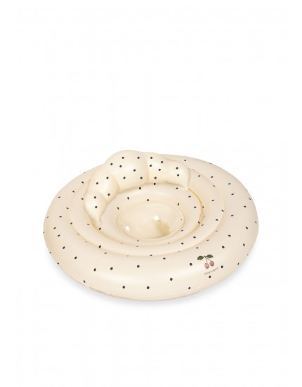 Baby Water Ring Navy Dots