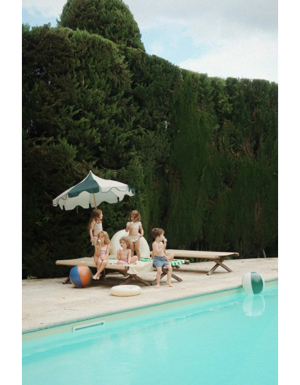 Beach Ball Green Stripe 2